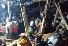 BPBD Bolmong Lakukan Upaya Penyelamatan 9 Penambang Yang Tertimbun di Toraut
