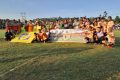 Bupati Sachrul Resmi Membuka Pertandingan Sepak Bola Pemuda Motongkad Bersatu Cup