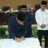 Bupati Sachrul Tandatangani Nota Kesepakatan KUA-PPAS Perubahan Tahun 2022