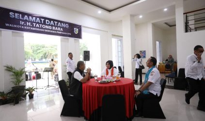 Wali Kota Tatong Bara Kunjungan Kerja ke Bone Bolango
