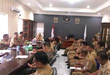 Sukseskan Fesbudjaton se Indonesia Timur di Kotamobagu, Wali Kota Tatong Bara Pimpin Rapat Bersama OPD