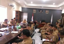 Wali Kota Tatong Bara Rapat Bersama OPD, Bahas Persiapan Kunjungan Bupati Bone Bolango