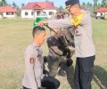 Kapolres Boltim AKBP Sugeng Setyo Budhi Pimpin Penyambutan 11 Bintara Remaja