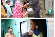 Ketua DPRD Asahan Beri Bantuan Untuk Anak Penderita Stunting