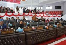 Dengarkan Pidato Presiden Jokowi, DPRD Kotamobagu Gelar Sidang Paripurna Istimewa