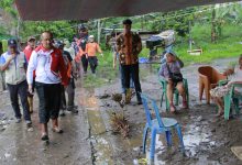 Gerak Cepat, Wali Kota Asripan Nani Tinjau Lokasi Banjir di Kelurahan Gogagoman