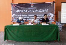 KPU Boltim Gelar Media Gathering untuk Sukseskan Pemilu 2024 