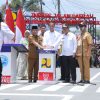 Bupati Asahan Melalui Sekda Asahan Dampingi Presiden RI Resmikan Jalan Inpres Di Kota Tanjung Balai