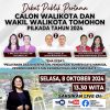 KPU Tomohon Umumkan Jadwal Debat Publik Pertama Calon Walikota dan Wakil Walikota, Ayo Ramaikan