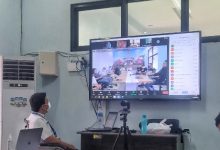 Diskominfo Bolmong Bahas Strategi Penyebarluasan Informasi Penanganan Pandemi Bersama Media Partner