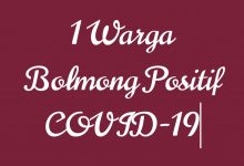 Satu Warga Bolmong Positif COVID-19 Berdasarkan Hasil Swab Test