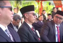Pj Bupati Bolmut Hadiri Peringatan HUT TNI di Makodam Merdeka