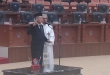 Ketua Deprov Sulut Pimpin Paripurna Pelantikan PAW Tonao Petrus Jangkobus