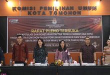 KPU Tomohon Tetapkan 79.250 Pemilih Masuk Dalam DPS