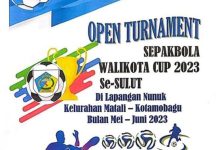 Open Turnamen Sepakbola Walikota Cup 2023