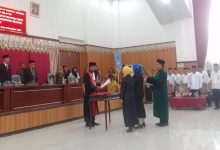 Paripuna Pelantikan 2 Wakil Ketua DPRD Bolsel3