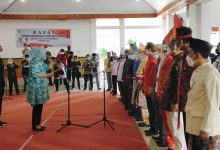 Pelantikan Forum Pembauran Kebangsaan Kotamobagu oleh Wali Kota Tatong Bara