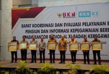Penghargaan BKN Award tahun 2022 yang diberikan kepada Kotamobagu