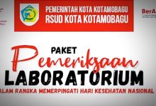 RSUD Kotamobagu Gencarkan Diskon Untuk Paket Pemeriksaan Laboratorium