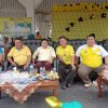 Bupati Labusel Hadiri Jalan Sehat Dalam Rangka HUT Partai Golkar ke 58