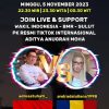 ADM Go Internasional, Malam Ini Lawan Tiktoker Asal Rumania di PK Live