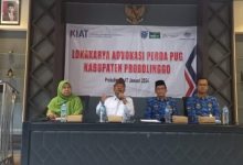 Muslimat NU Gelar Lokakarya Advokasi Perda PUG Kabupaten Probolinggo