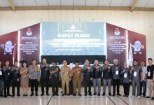 KPU Minahasa Tenggara Gelar Pleno Rekapitulasi Perhitungan Suara Tingkat Kabupaten