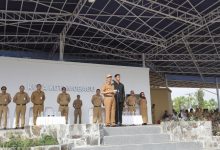 Wali Kota Asripan Nani Pimpin Apel Perdana Pasca Libur Lebaran