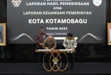 Wali Kota Asripan Nani Berhasil Pertahankan WTP Untuk Kotamobagu