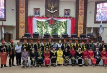 Wali Kota Abdullah Mokoginta Hadiri Rapat Paripurna Peringatan HUT ke 60 Sulawesi Utara