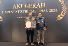 Nilai IPS Melesat, Diskominfo KK Terima Penghargaan BPS