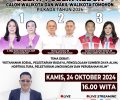 KPU Tomohon Kembali Gelar Debat Publik Kedua Untuk Calon Kepala Daerah