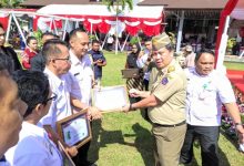Sekda Sofyan Mokoginta Terima Penghargaan K3 Tingkat Sulawesi Utara