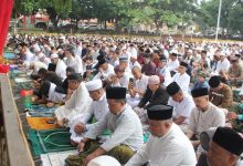 Sholat Ied Adha Wali Kota Tatong Bara