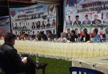 Suasana Reses DPRD Boltim di Modayag Bersatu