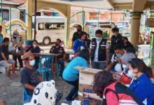 Tenaga medis yang diturunkan ke Manado untuk korban banjir