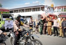 Wali Kota Asripan Nani Hadiri Pelepasan Logistik Pemilu ke TPS di Kotamobagu