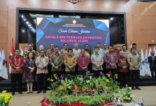 Wawali Kotamobagu hadiri Sertijab Kepala BPK RI Perwakilan Sulut