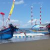 Pantai Baret Tutuyan Jadi Lokasi Perlombaan Perahu Hias Dalam Rangka FDM 2019