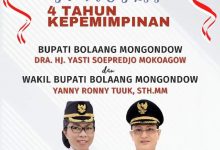 4 Tahun Kepemimpinan, Duet Yasti -Yanny Bawa Bolmong Raih Berbagai Prestasi