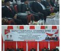 Bupati Sachrul Hadiri Paripurna DPRD Mendengarkan Pidato Kenegaraan Presiden Jokowi