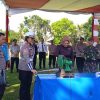 Wali Kota Tatong Bara Ikut Saksikan Pemusnahan Knalpot Racing dan Miras Oleh Polres Kotamobagu