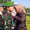 Wali Kota Tatong Bara Lakukan Penyematan Pita ke Pasukan Operasi Ketupat Samrat Tahun 2023