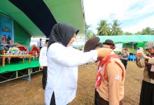 Walikota Tatong Bara Hadiri Perkemahan dan Wisuda Tahfidz Santri Assalam Manado