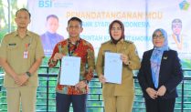 MoU Bersama BSI, Pemberdayaan UMKM dan Kebiasaan Siswa Menabung Jadi Target Wali Kota Tatong Bara